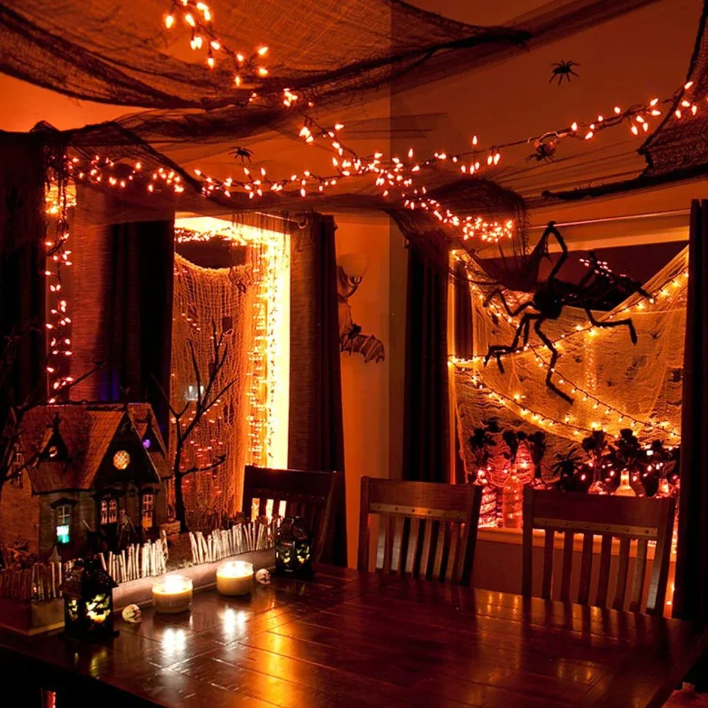 Joiedomi 100 Count Blue Green Wire String Lights - 3 Set 22.3ft - Halloween Decorations 6 Joiedomi 100 Count Blue Green Wire String Lights - 3 Set 22.3ft - Halloween Decorations - Image 6