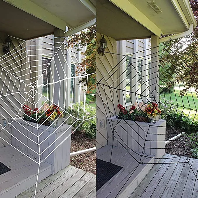 Joyin 2Pcs Mega Spiderweb 11ft - Halloween Decorations