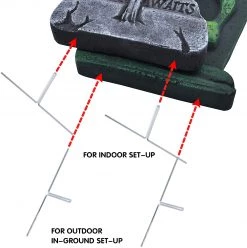 Joyin 5Pcs Halloween Foam Graveyard Tombstone 17in - Halloween Decorations -Spooky Home Decor 11 d399d317 e2eb 4493 aeae b0a464ff93be