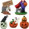 Joyin 5Pcs Halloween Decoration Resin Miniature Figurines - Halloween Decorations