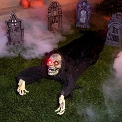 Joyin Animated Zombie Groundbreaker (Black) - Halloween Decorations