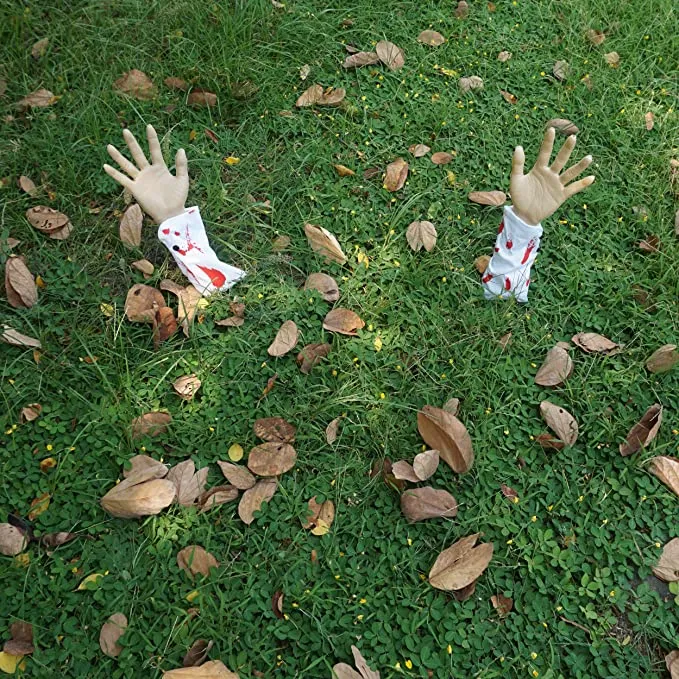 Joyin Groundbreaker Bloodstain Arm Stake Decorations - Halloween Decorations