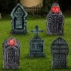 Joyin 5Pcs Graveyard Tombstone 16in - Halloween Decorations