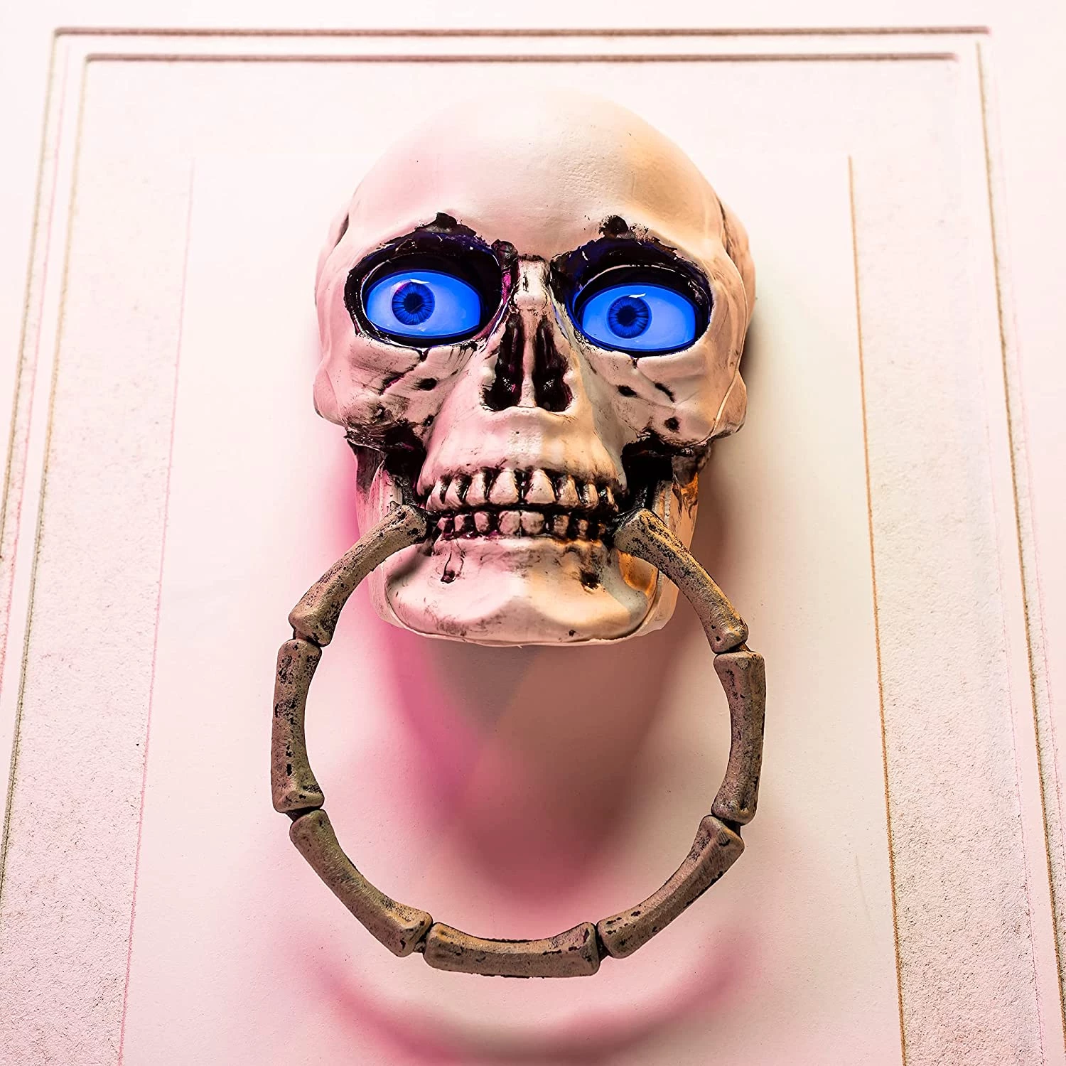 Joyin Skeleton Doorbell with Moving Eyes 30in - Halloween Decorations 1 Joyin Skeleton Doorbell with Moving Eyes 30in - Halloween Decorations