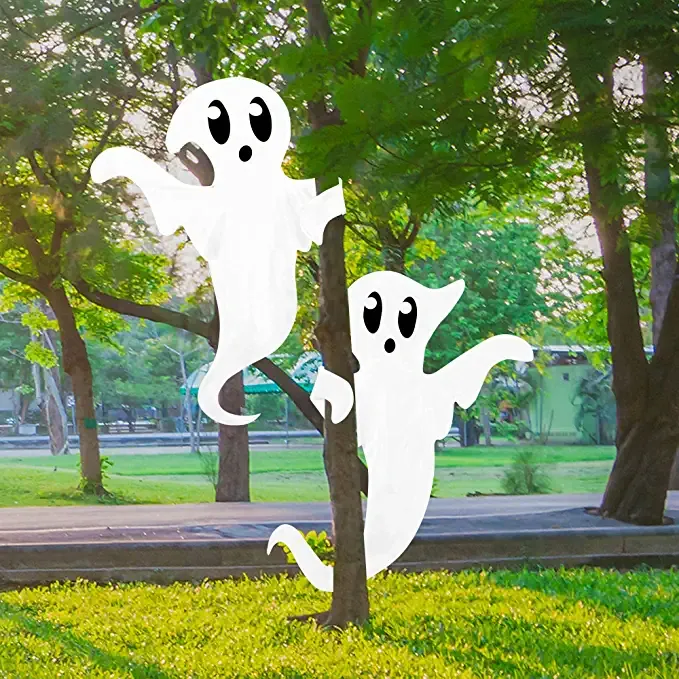 Joyin 2Pcs Cute Treewrap White Ghost - Halloween Decorations