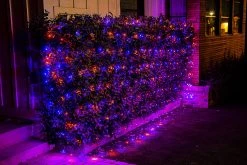Joiedomi 300 LED Black Wire Net Lights (Orange & Purple) - Halloween Decorations -Spooky Home Decor 30749 4