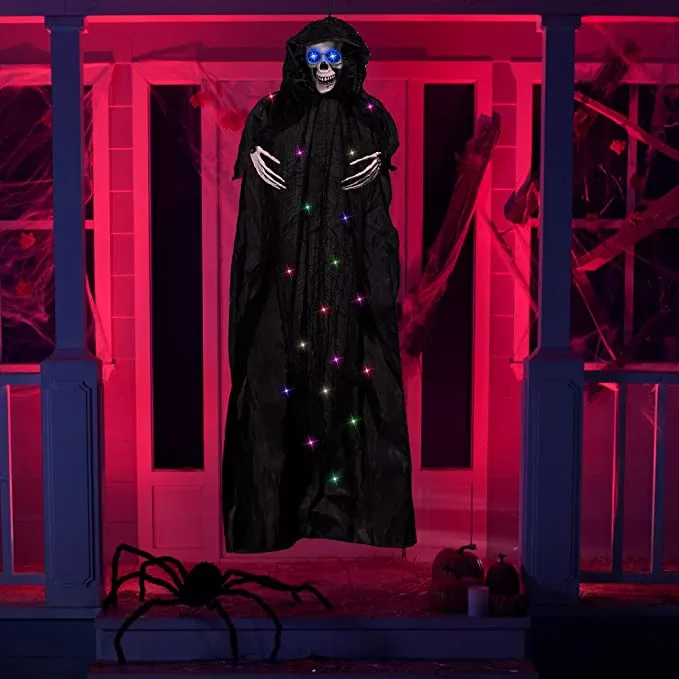Joyin Light-up Hanging Grim Reaper 35in - Halloween Decorations
