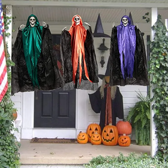 Joyin 3Pcs Hanging Grim Reapers 36in - Halloween Decorations