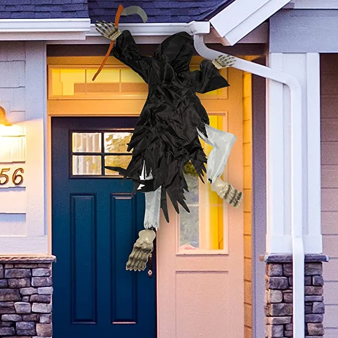 Joyin Halloween Grim Reaper Wall Climber Decoration 37.5in - Halloween Decorations