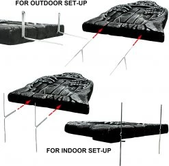 Joyin 2Pcs Light-up Graveyard Tombstone - Halloween Decorations -Spooky Home Decor 3 8f43dc3b e472 4ec5 8a33 3c0ec96e5a75