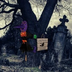 Joyin Crashing Witch Into Tree with Sign 44in - Halloween Decorations -Spooky Home Decor 4 80a3a74d b623 474d 8cb2 974899f13bfa