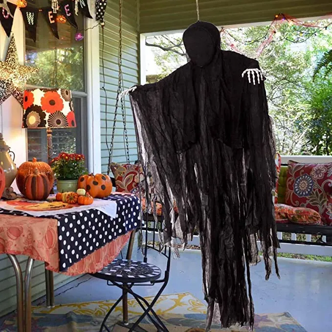 Joyin Dark Hanging grim reaper Halloween Decoration 5ft - Halloween Decorations