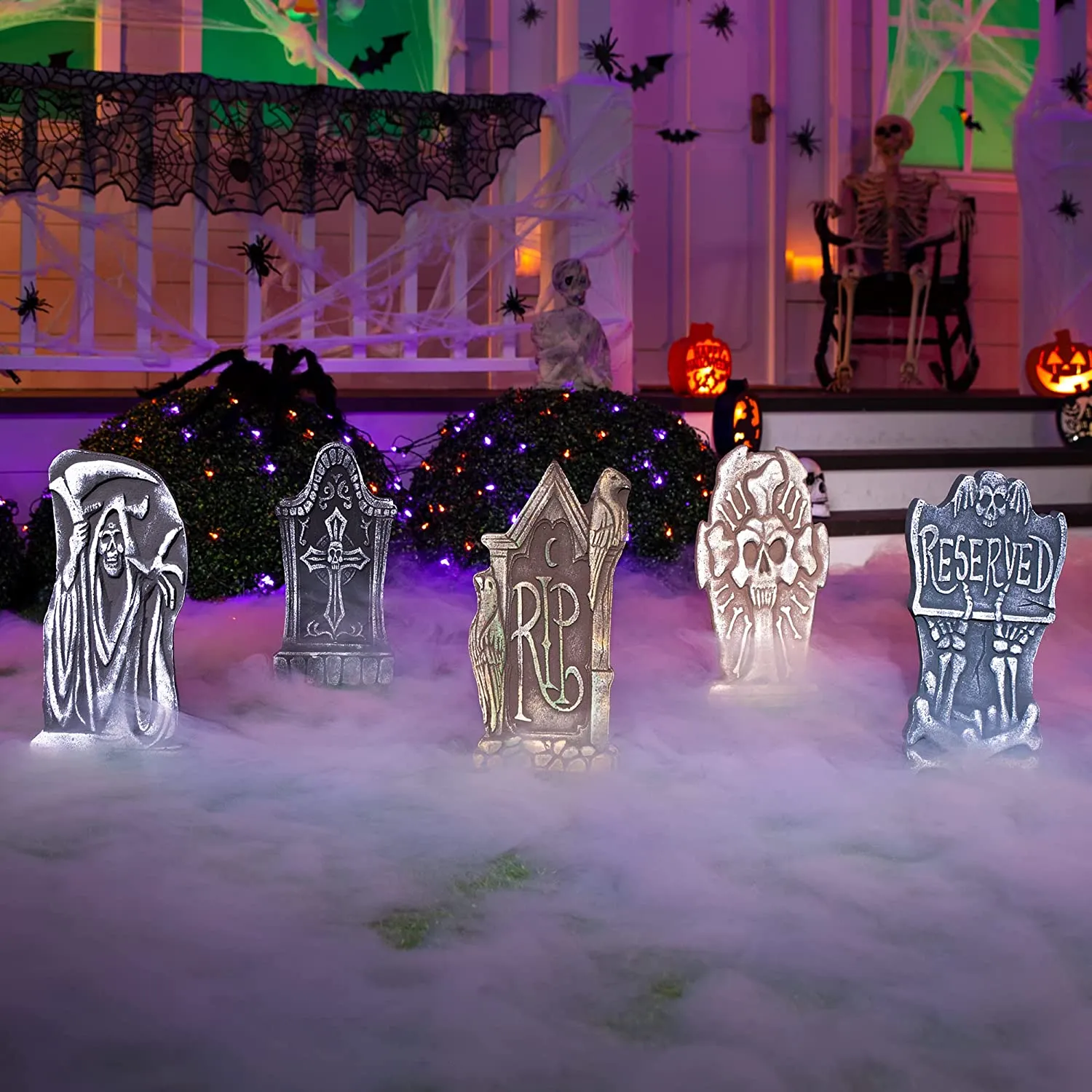 Joyin 5 Pcs Foam Tombstone (Reserved) - Halloween Decorations