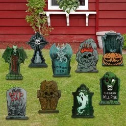 Joyin 9Pcs Halloween Tombstone Yard Decorations 17in - Halloween Decorations 6 Joyin 9Pcs Halloween Tombstone Yard Decorations 17in - Halloween Decorations -Spooky Home Decor 53 f421a9f8 53ca 45cd 8c07 2e94e2d3a7e0