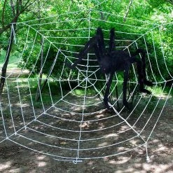 Joyin Giant Spider (35) With Large Spider Web 11.8ft - Halloween Decorations -Spooky Home Decor 69 2468bc4d 704d 4b42 b6c3 5b4364805541
