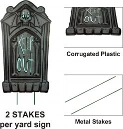 Joyin 9Pcs Tombstone Yard Decoration 16.34in - Halloween Decorations -Spooky Home Decor 6 89e5a47e e6e7 48d7 9452 fe45636a3c35