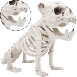 Joyin Puppy Skeleton Pose-N-Stay Halloween Decoration 11in - Halloween Decorations -Spooky Home Decor 71 3NV2zKvL. AC SL1500 6