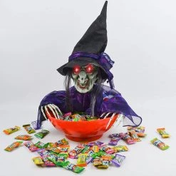 Joyin Animated Witch Candy Bowl - Halloween Decorations -Spooky Home Decor 810EmTa QwL. AC SL1500