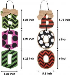 Joyin 2 Halloween Boo Hanging Wall Signs - Halloween Decorations -Spooky Home Decor 81BfXi4JFoL. AC SL1500