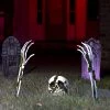 Joyin 3Pcs Skeleton Yard Stakes with Fake Moss - Halloween Decorations