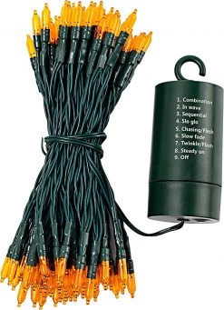 Joiedomi 100-Count Orange LED String Lights 34ft - Halloween Decorations 10 Joiedomi 100-Count Orange LED String Lights 34ft - Halloween Decorations -Spooky Home Decor 91PAxuhj53L. AC SX679
