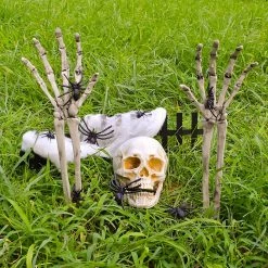 Joyin Skeleton Graveyard Yard Stake Decoration - Halloween Decorations -Spooky Home Decor 91PZ4TzmnEL. AC SL1500