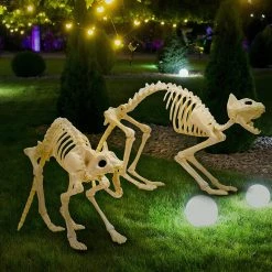 Joyin 2Pcs Halloween Cat Skeleton with Tail - Halloween Decorations -Spooky Home Decor 91rXLRArPiL. AC SL1500