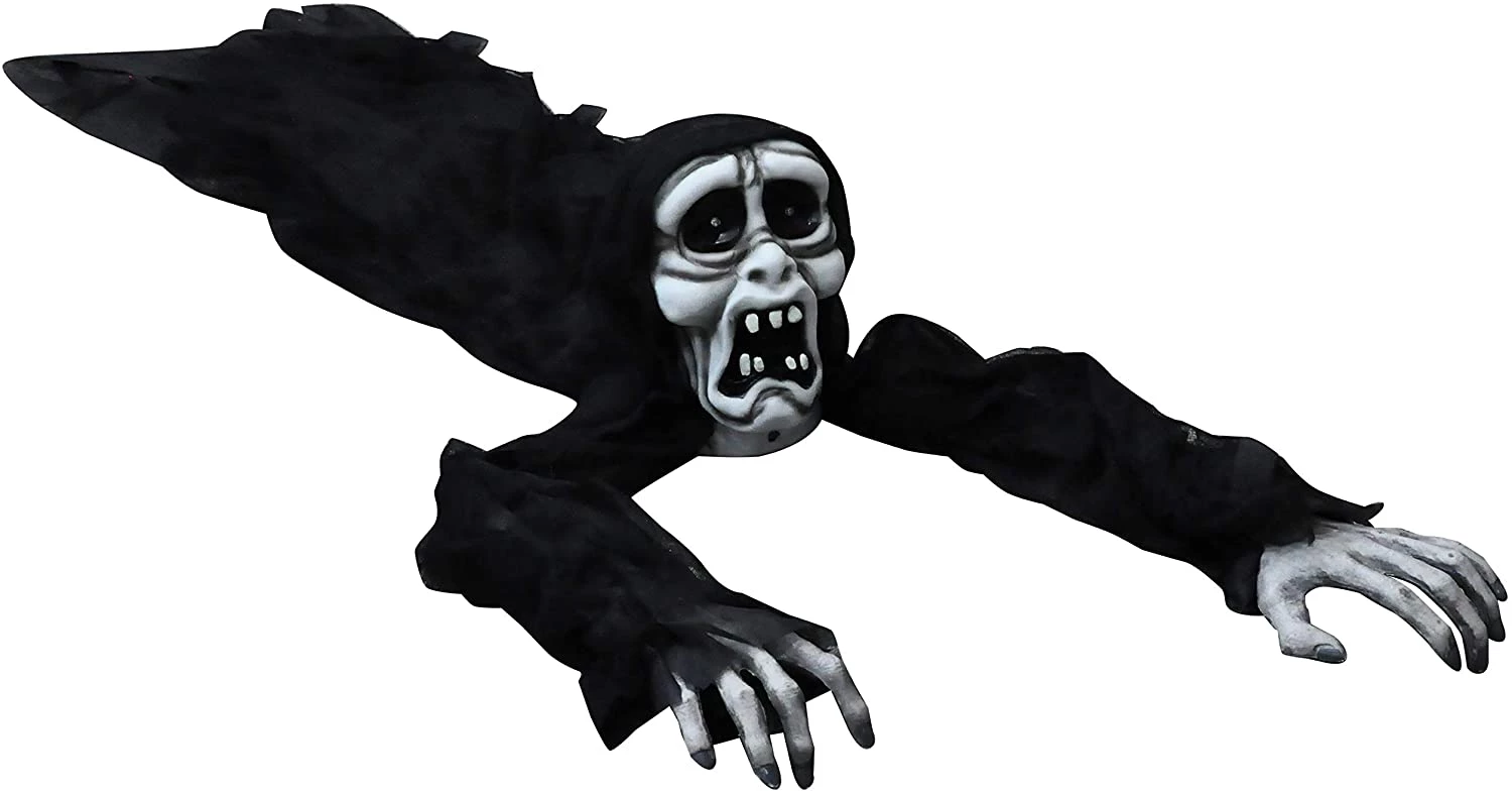 Joyin Animated Zombie GroundBreaker with Flashing Eye & Sound (white) - Halloween Decorations 3 Joyin Animated Zombie GroundBreaker with Flashing Eye & Sound (white) - Halloween Decorations - Image 3