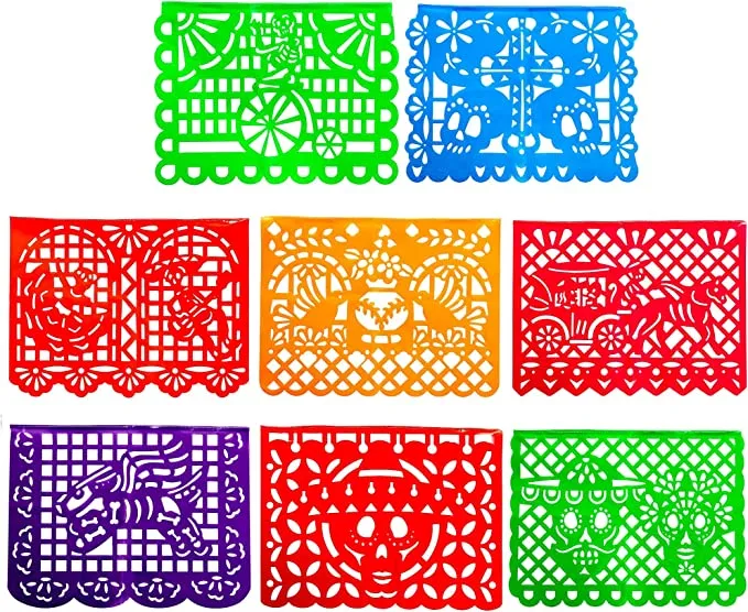 Joyin 16Pcs Day of the Dead Banner - Halloween Decorations 3 Joyin 16Pcs Day of the Dead Banner - Halloween Decorations - Image 3