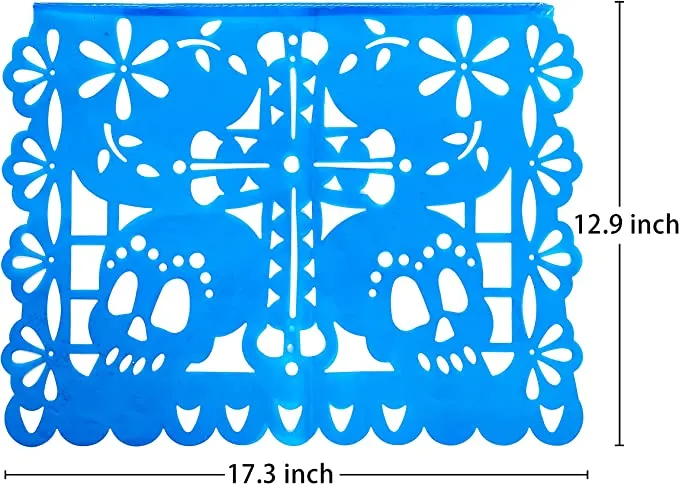 Joyin 16Pcs Day of the Dead Banner - Halloween Decorations 5 Joyin 16Pcs Day of the Dead Banner - Halloween Decorations - Image 5