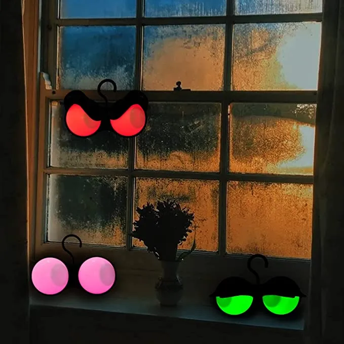 Joiedomi 3pcs Halloween Flashing Peeping Eyes Lights Decoration - Halloween Decorations