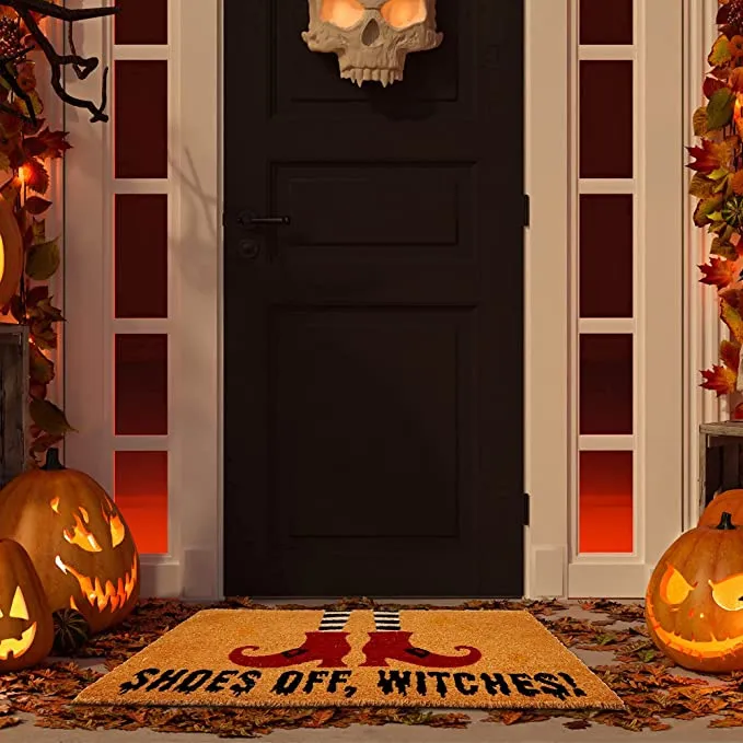 Joyin Doormat with Witch Shoes Design 30in x 17in - Halloween Decorations 4 Joyin Doormat with Witch Shoes Design 30in x 17in - Halloween Decorations - Image 4