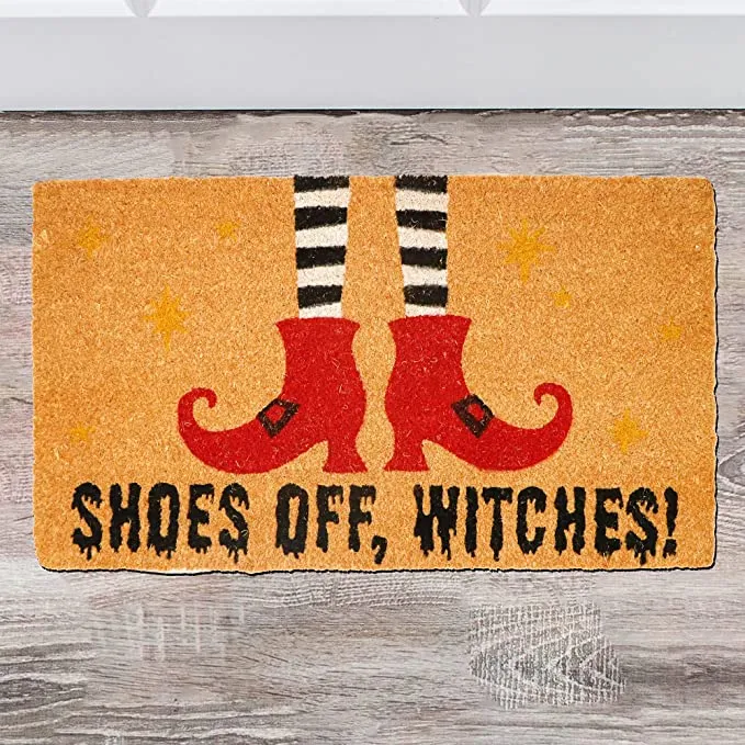 Joyin Doormat with Witch Shoes Design 30in x 17in - Halloween Decorations 6 Joyin Doormat with Witch Shoes Design 30in x 17in - Halloween Decorations - Image 6