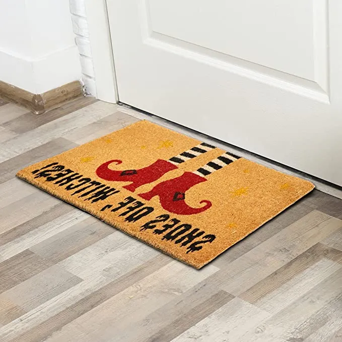 Joyin Doormat with Witch Shoes Design 30in x 17in - Halloween Decorations 5 Joyin Doormat with Witch Shoes Design 30in x 17in - Halloween Decorations - Image 5