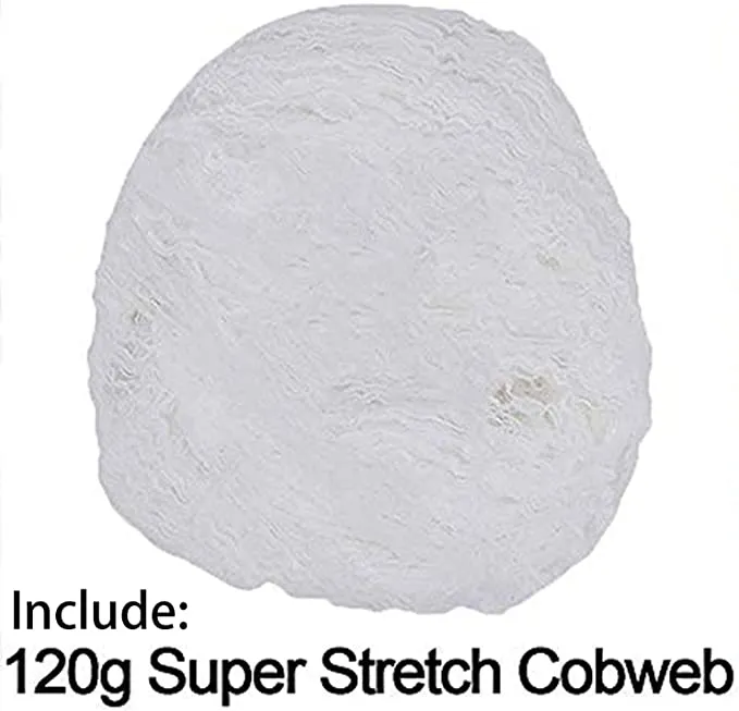 Joyin Triangular Mega White Spider Web Decoration 23 x 18ft - Halloween Decorations 7 Joyin Triangular Mega White Spider Web Decoration 23 x 18ft - Halloween Decorations - Image 7