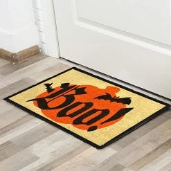 Spooky Home Decor 27 Spooky Home Decor -Spooky Home Decor Halloween Boo Doormat 3