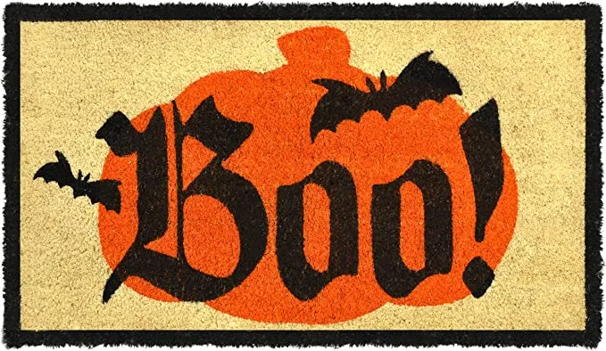 Joyin Halloween Boo Doormat Natural Coir Doorway 30in x 17in - Halloween Decorations 4 Joyin Halloween Boo Doormat Natural Coir Doorway 30in x 17in - Halloween Decorations - Image 4