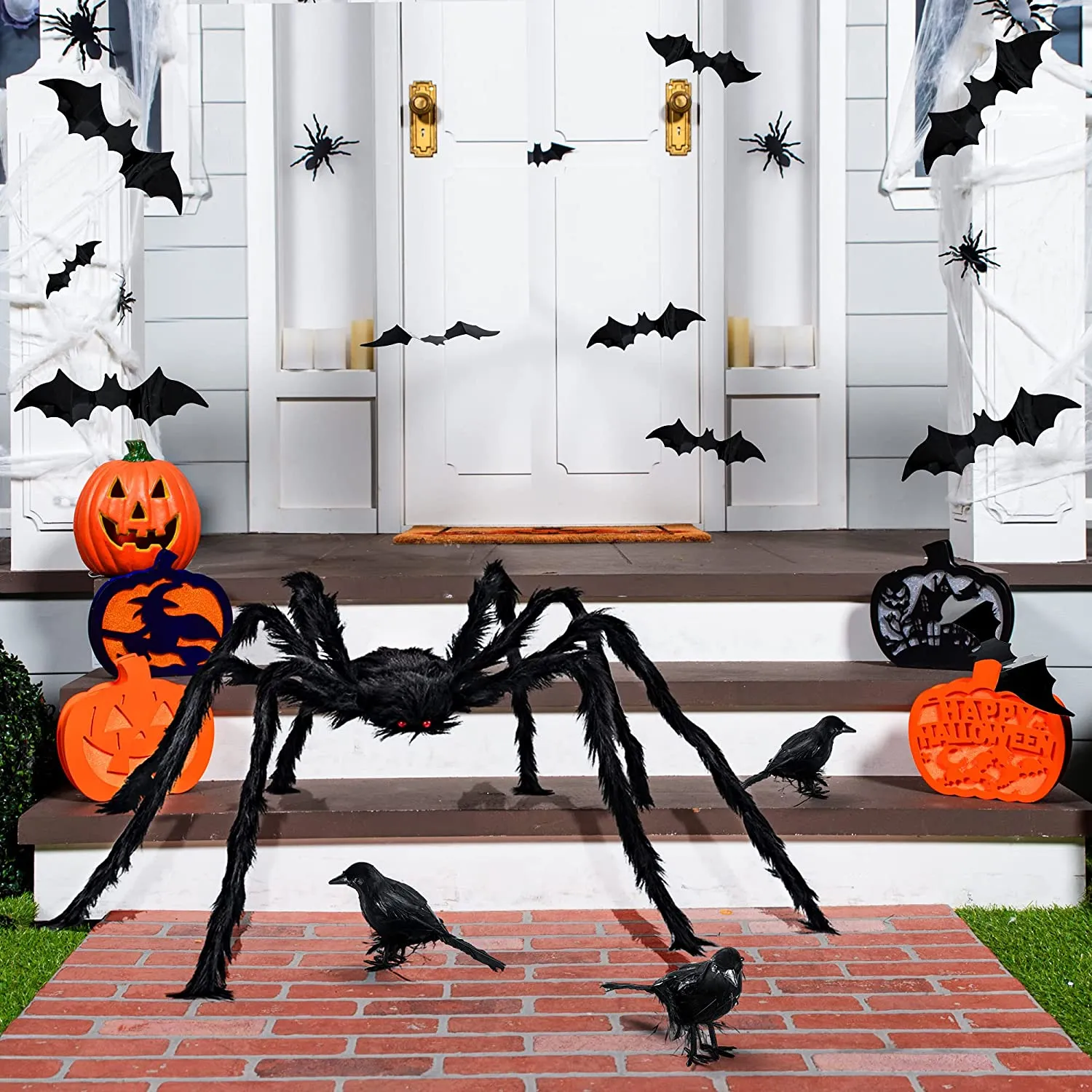 Joyin Halloween Decorating Set with Bat Stickers, Spider & Crows - Halloween Decorations 8 Joyin Halloween Decorating Set with Bat Stickers, Spider & Crows - Halloween Decorations - Image 8