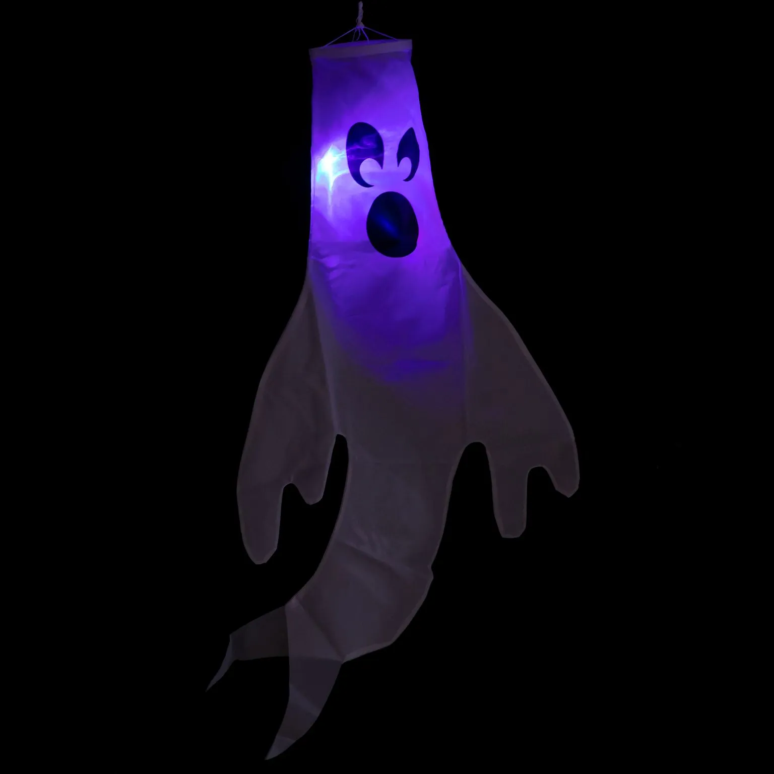 Joyin Halloween Ghost Windsock With Color Changing Light 43in - Halloween Decorations 3 Joyin Halloween Ghost Windsock With Color Changing Light 43in - Halloween Decorations - Image 3