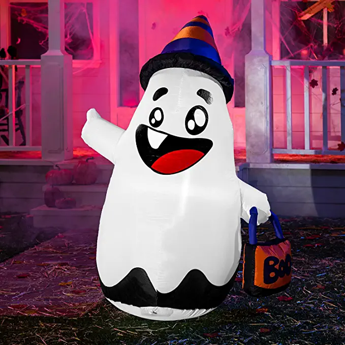 Joiedomi 5ft Halloween Inflatable Cute Wicked Ghost - Halloween Decorations