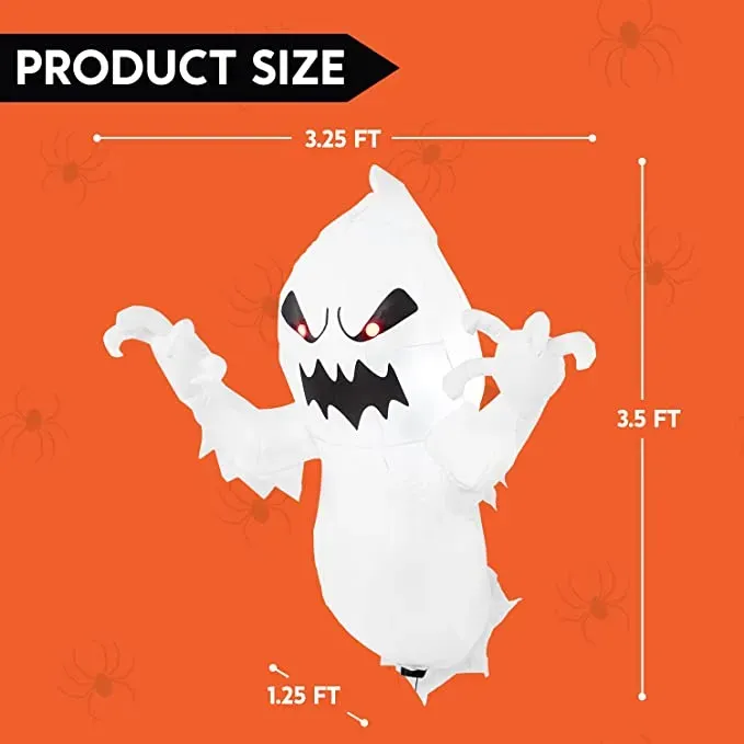 Joiedomi 3.5ft Halloween Inflatable Window Crasher Ghost - Halloween Decorations 5 Joiedomi 3.5ft Halloween Inflatable Window Crasher Ghost - Halloween Decorations - Image 5