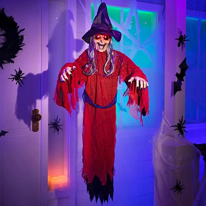 Joyin Halloween Light Up Witch 52in - Halloween Decorations