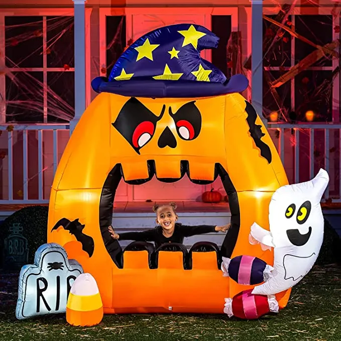 Joiedomi 7ft Halloween Photo Booth Blow-up Inflatable - Halloween Decorations