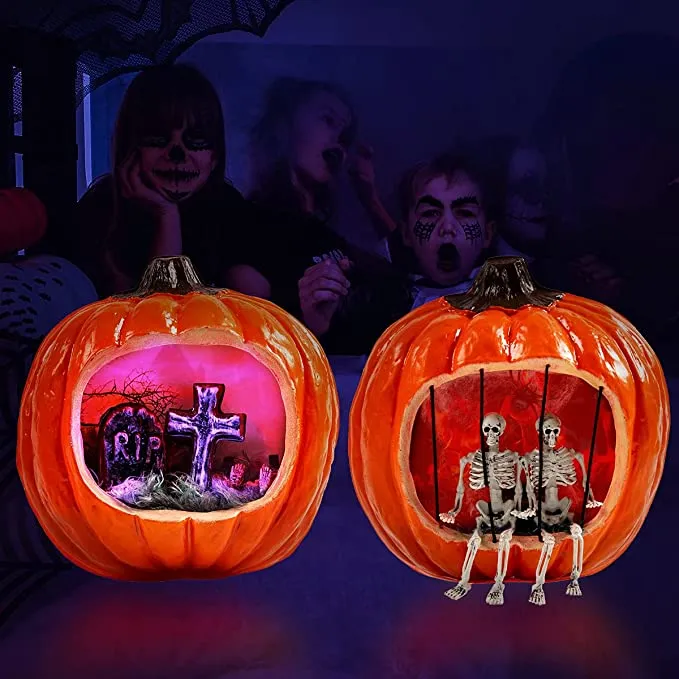 Joyin 2Pcs Halloween Pumpkin Wall Decorations - Halloween Decorations