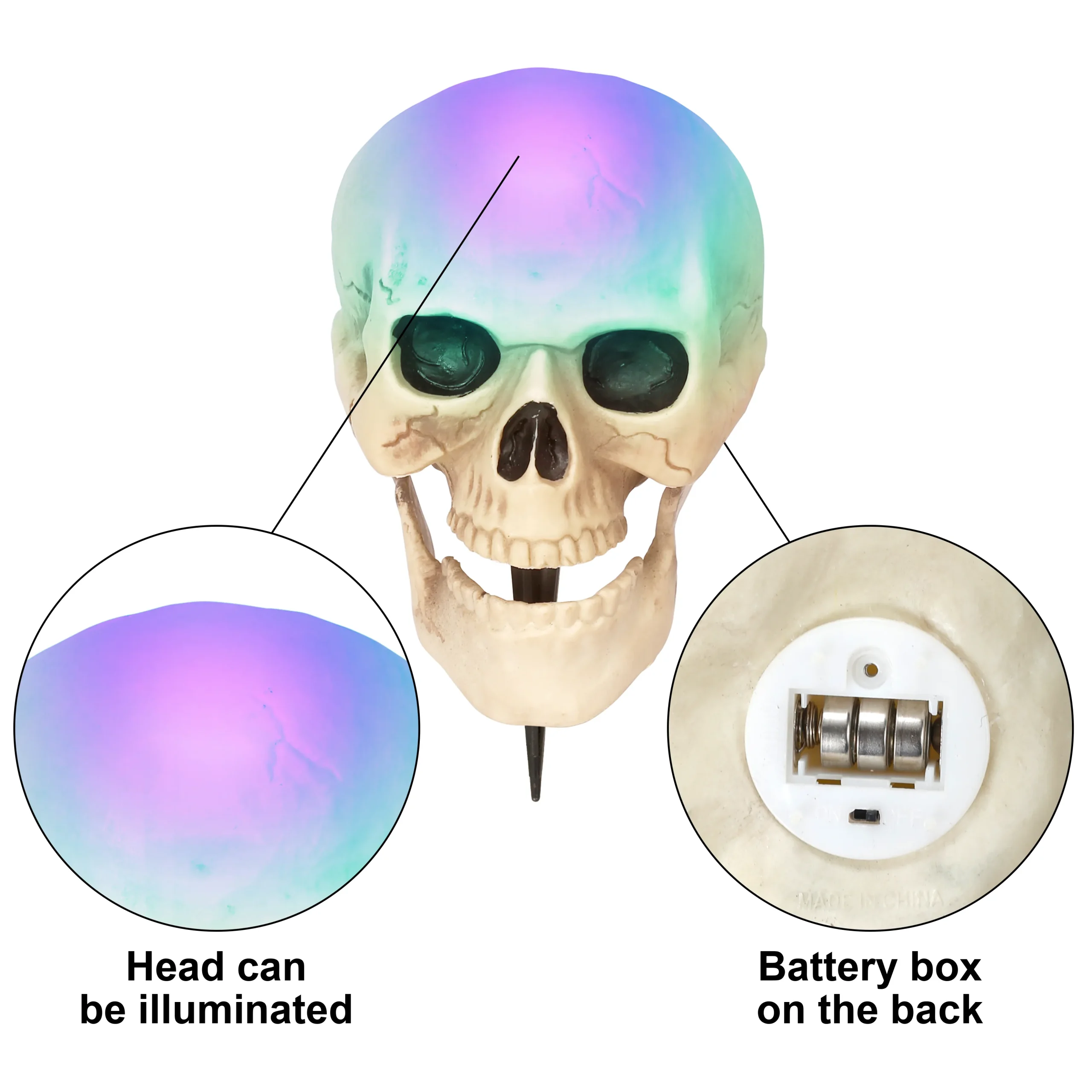 Joyin Halloween Skeleton Ground breakers Decorations - Halloween Decorations 6 Joyin Halloween Skeleton Ground breakers Decorations - Halloween Decorations - Image 6