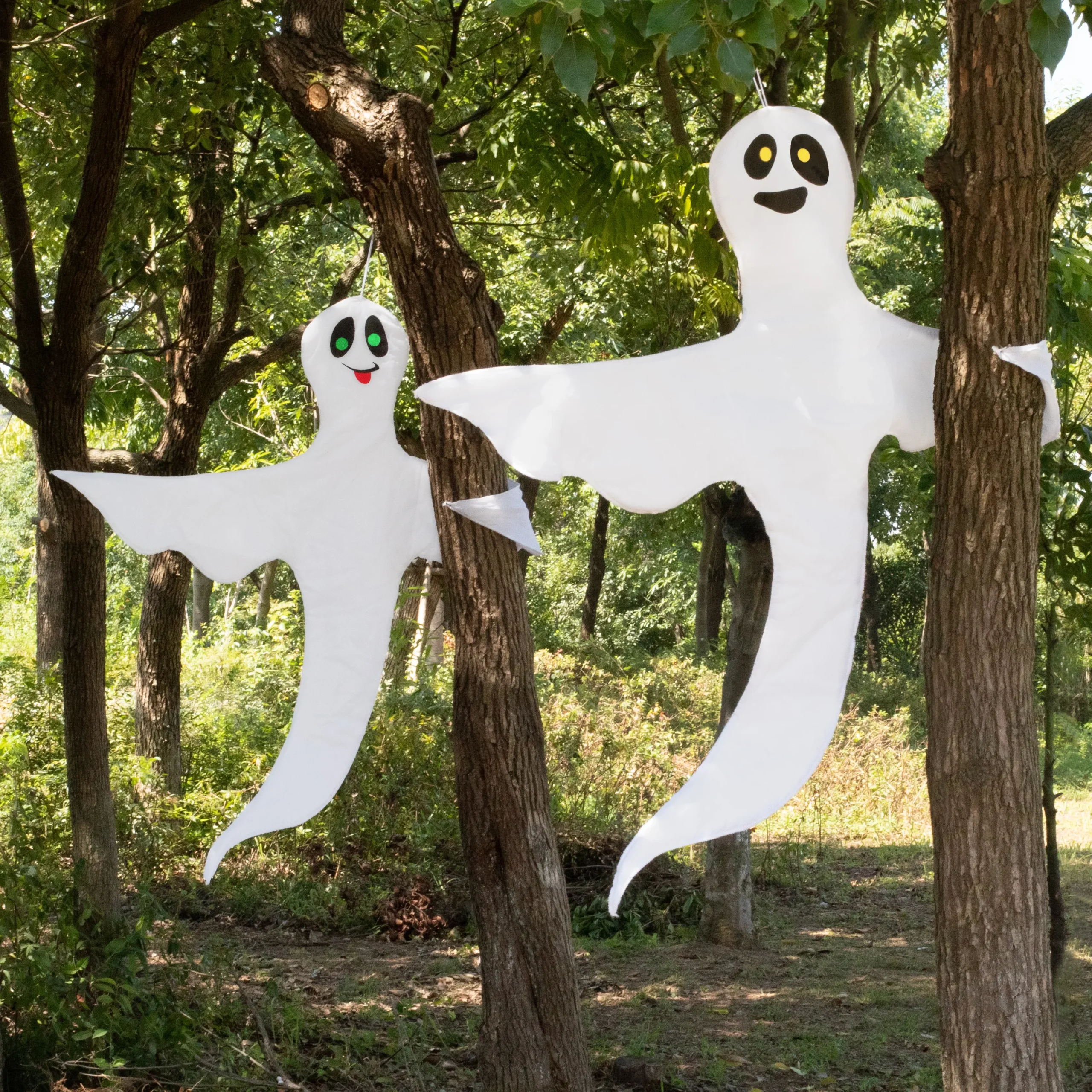 Joyin 2Pcs Halloween Tree Hugger Ghost 50in - Halloween Decorations