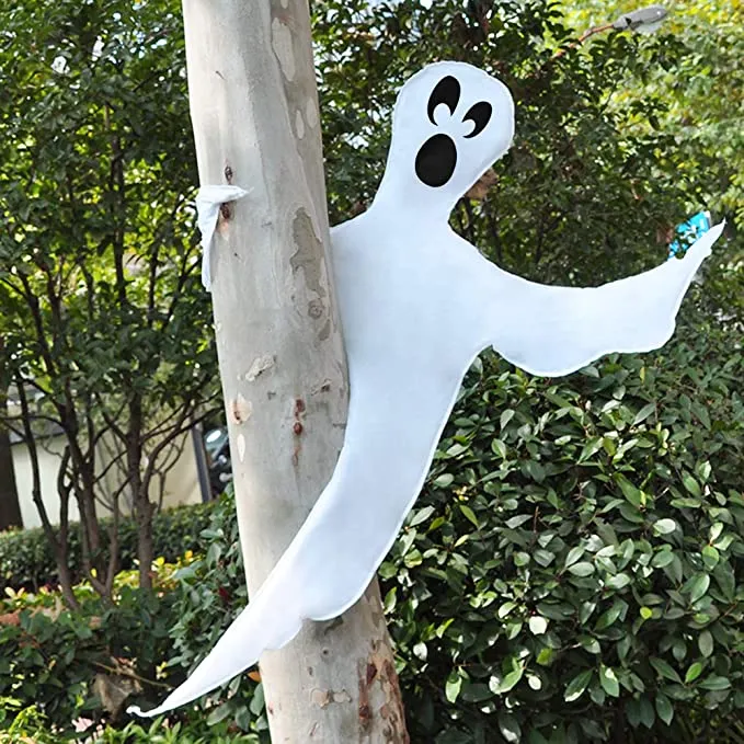 Joyin Halloween Tree Wrap Ghost Decoration 53in - Halloween Decorations
