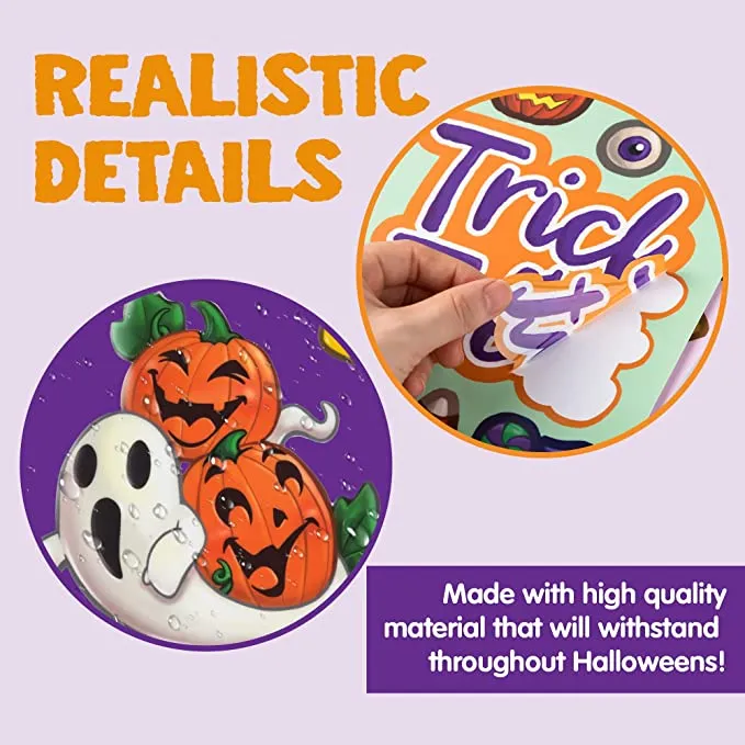 Joyin Halloween Window Clings ( Trick or Treats) - Halloween Decorations 3 Joyin Halloween Window Clings ( Trick or Treats) - Halloween Decorations - Image 3