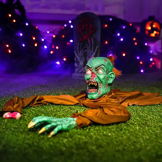 Joyin Animated Halloween Zombie Groundbreaker Decoration - Halloween Decorations 7 Joyin Animated Halloween Zombie Groundbreaker Decoration - Halloween Decorations - Image 7