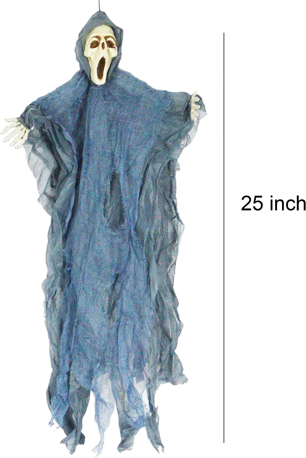 Joyin 3 Pack Hanging Skeleton Ghost and Grim Reaper Decoration - Halloween Decorations 5 Joyin 3 Pack Hanging Skeleton Ghost and Grim Reaper Decoration - Halloween Decorations - Image 5